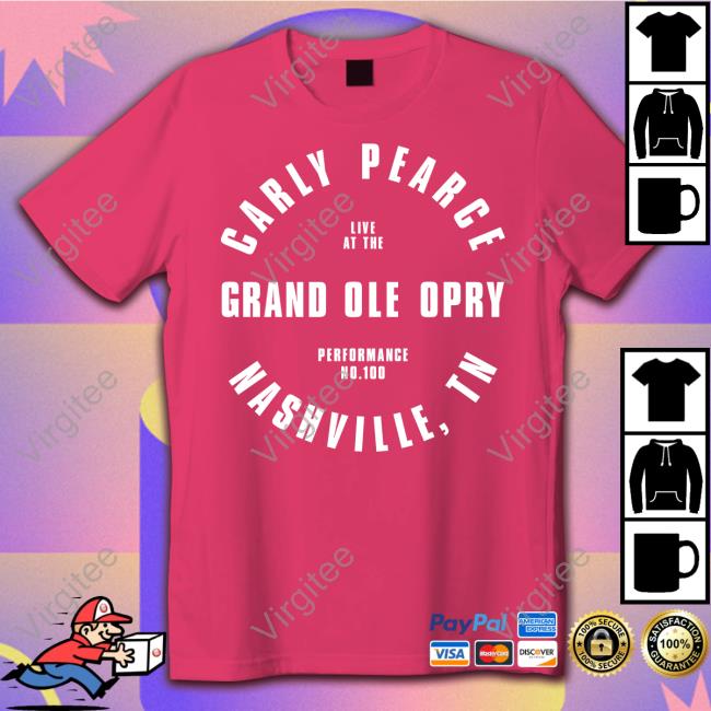 Carly Pearce Opry Exclusive 100Th Show Circle Tee Shirt