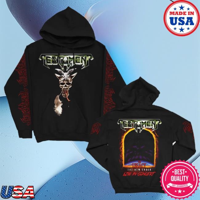 Official Testament Legions Merch The Legacy Tno Pullover Hoodie Black t-shirt, hoodie, tank top, sweater and long sleeve t-shirt